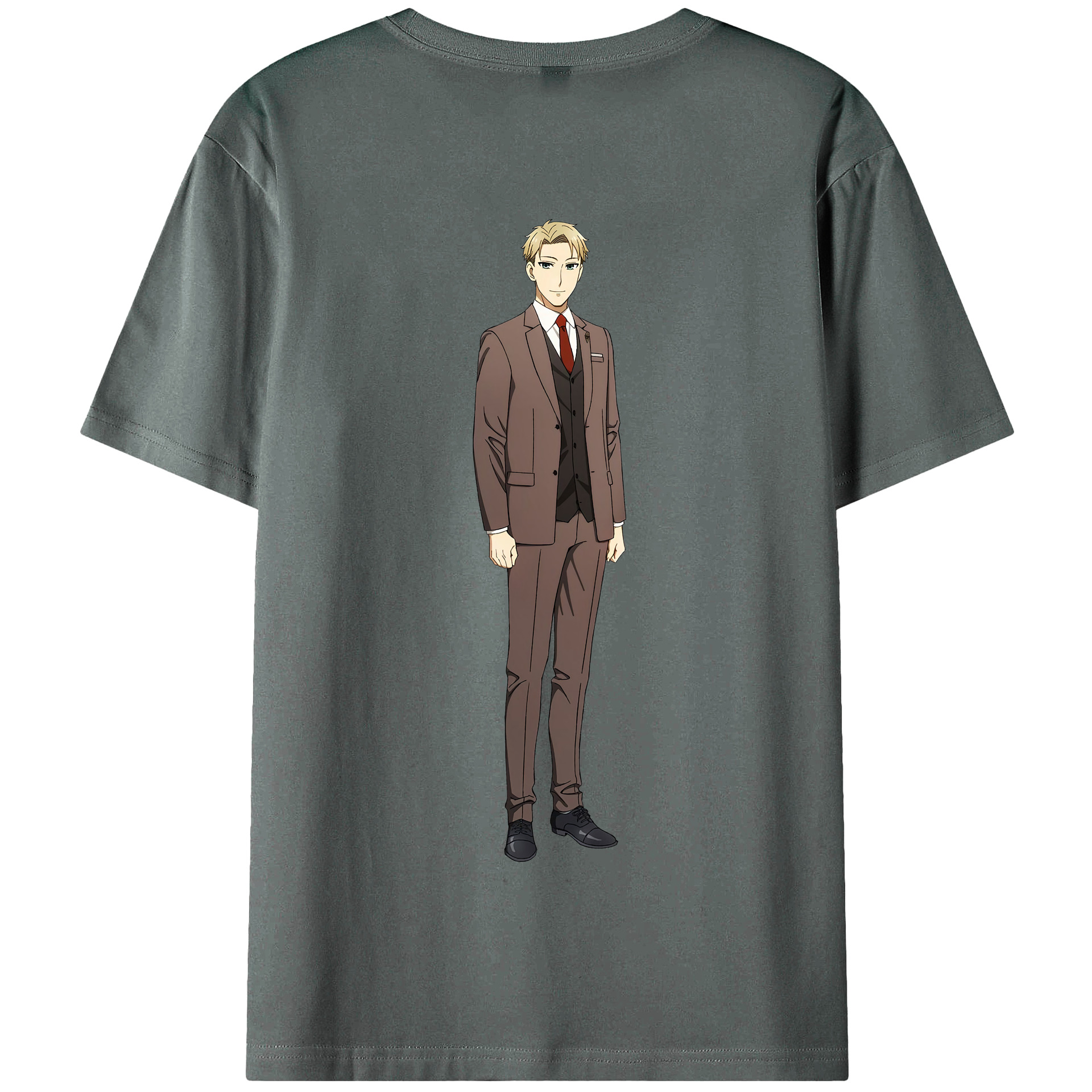 （画像用） SPY×FAMILY间谍家家酒 綿100％半袖Tシャツ（背面プリント）